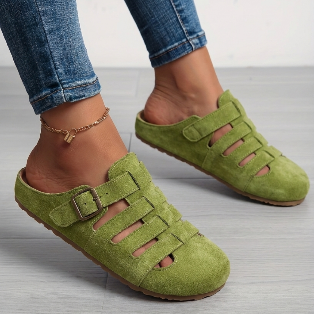 Olviss | Sandales Mules Confortables sans Fermeture