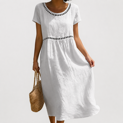 OLVISS | ROBE BRODÉE POUR FEMME