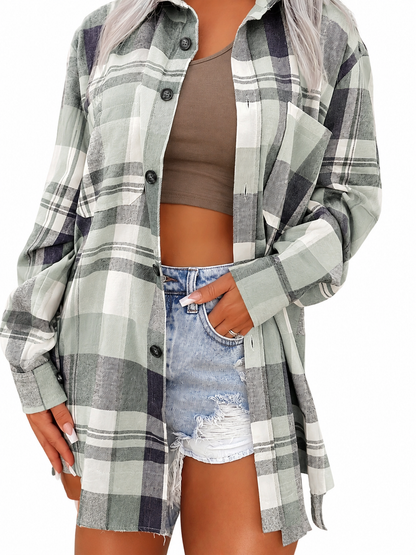 OLVISS | CHEMISE D'ÉTÉ À MANCHES LONGUES POUR FEMMES