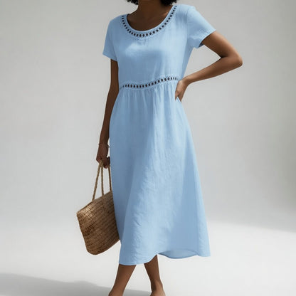 OLVISS | ROBE BRODÉE POUR FEMME