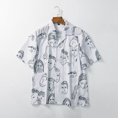 OLVISS| CHEMISE ÉTÉ CUBAINE POUR LES HOMMES