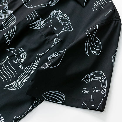 OLVISS| CHEMISE ÉTÉ CUBAINE POUR LES HOMMES