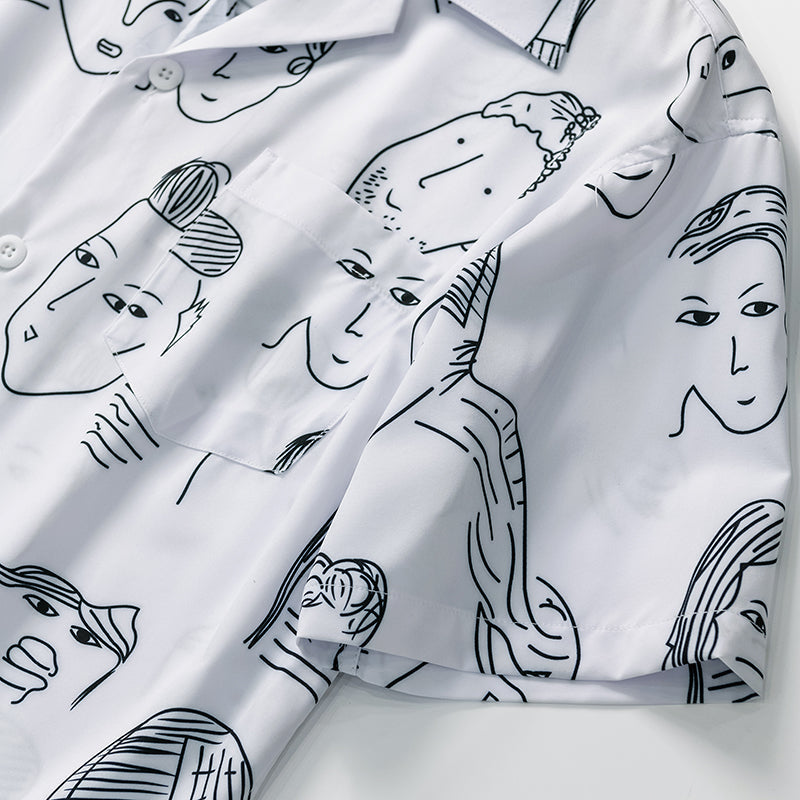 OLVISS| CHEMISE ÉTÉ CUBAINE POUR LES HOMMES