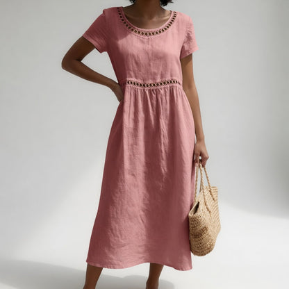 OLVISS | ROBE BRODÉE POUR FEMME