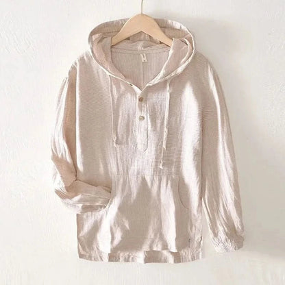 ANDORA LINEN HOODIE