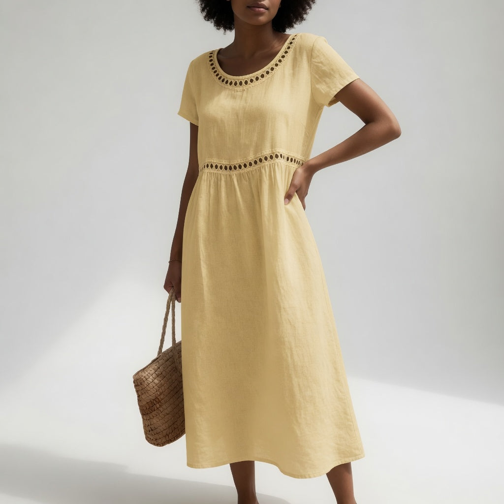 OLVISS | ROBE BRODÉE POUR FEMME