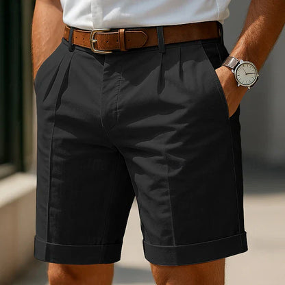 OLVISS| SHORT D'ÉTÉ PLISSÉ POUR HOMMES