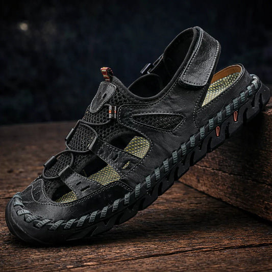 Sandro | Sandales en Cuir Confortables
