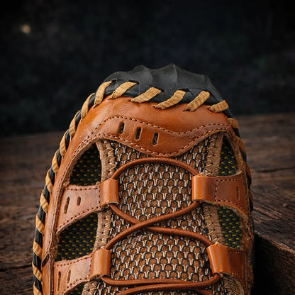 Sandro | Sandales en Cuir Confortables